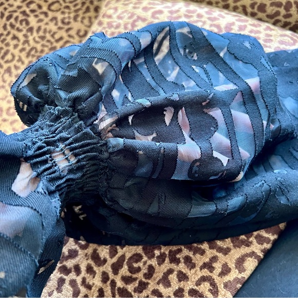 NWOT-ZARA-Women’s Black Oversized Long Sleeved Top-L - Picture 5 of 11